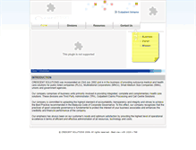 Tablet Screenshot of crescentsolutions.my